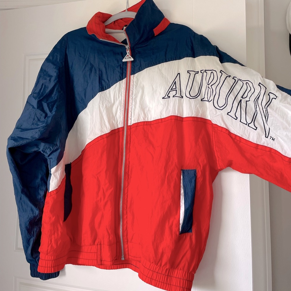 Vintage Auburn University Windbreaker